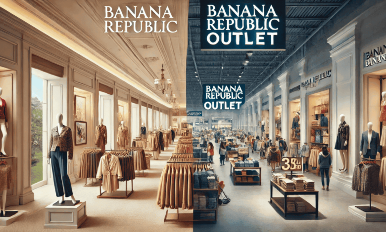 banana republic vs banana republic outlet