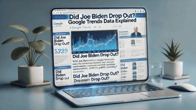 did joe biden drop out google trends