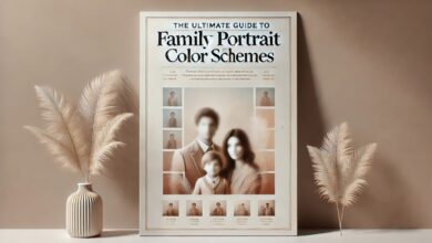 family portrait color schemes