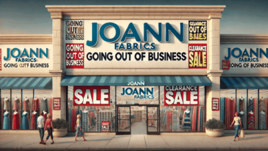 is joann fabrics going out of business