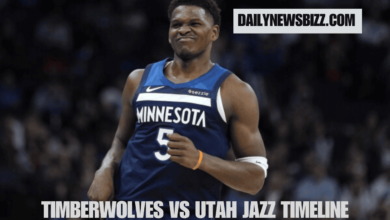 timberwolves vs utah jazz timeline